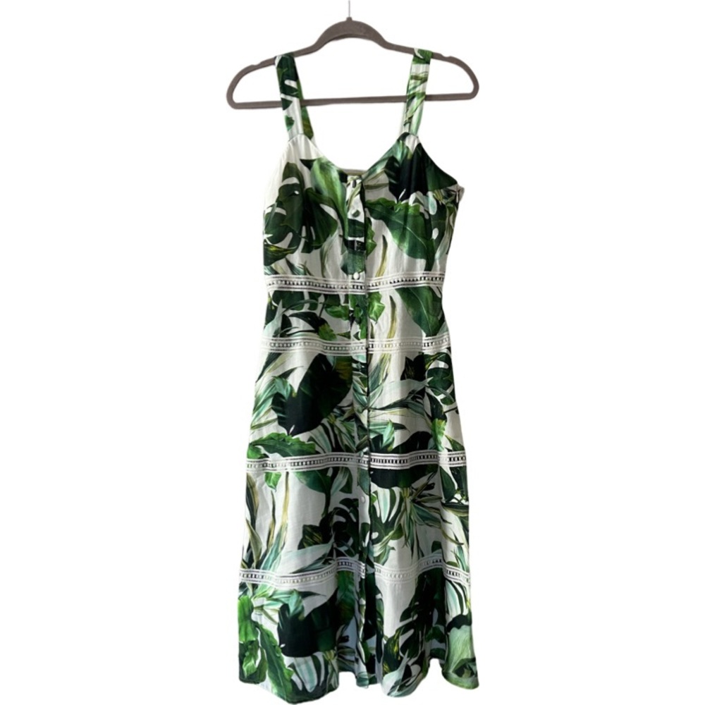 Giani Benini Tropical style summer dress, midi length